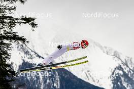 02.02.2020, Seefeld, Austria (AUT): Julian Schmid (GER) - FIS world cup nordic combined, individual gundersen HS109/15km, Seefeld (AUT). www.nordicfocus.com. © Volk/NordicFocus. Every downloaded picture is fee-liable.