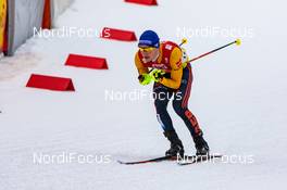 02.02.2020, Seefeld, Austria (AUT): Manuel Faisst (GER) - FIS world cup nordic combined, individual gundersen HS109/15km, Seefeld (AUT). www.nordicfocus.com. © Volk/NordicFocus. Every downloaded picture is fee-liable.