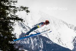 02.02.2020, Seefeld, Austria (AUT): Alessandro Pittin (ITA) - FIS world cup nordic combined, individual gundersen HS109/15km, Seefeld (AUT). www.nordicfocus.com. © Volk/NordicFocus. Every downloaded picture is fee-liable.