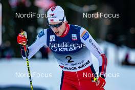 22.02.2020, Trondheim, Norway (NOR): Harald Johnas Riiber (NOR) - FIS world cup nordic combined, individual gundersen HS138/10km, Trondheim (NOR). www.nordicfocus.com. © Volk/NordicFocus. Every downloaded picture is fee-liable.