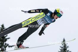 22.02.2020, Trondheim, Norway (NOR): Laurent Muhlethaler (FRA) - FIS world cup nordic combined, individual gundersen HS138/10km, Trondheim (NOR). www.nordicfocus.com. © Volk/NordicFocus. Every downloaded picture is fee-liable.
