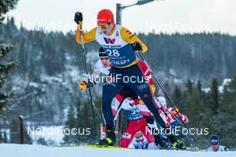 23.02.2020, Trondheim, Norway (NOR): Julian Schmid (GER) - FIS world cup nordic combined, individual gundersen HS138/10km, Trondheim (NOR). www.nordicfocus.com. © Volk/NordicFocus. Every downloaded picture is fee-liable.