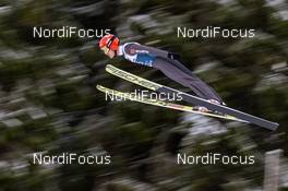 23.02.2020, Trondheim, Norway (NOR): Julian Schmid (GER) - FIS world cup nordic combined, individual gundersen HS138/10km, Trondheim (NOR). www.nordicfocus.com. © Volk/NordicFocus. Every downloaded picture is fee-liable.