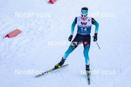 23.02.2020, Trondheim, Norway (NOR): Laurent Muhlethaler (FRA) - FIS world cup nordic combined, individual gundersen HS138/10km, Trondheim (NOR). www.nordicfocus.com. © Volk/NordicFocus. Every downloaded picture is fee-liable.