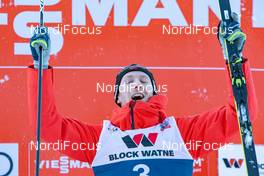 23.02.2020, Trondheim, Norway (NOR): Espen Bjoernstad (NOR) - FIS world cup nordic combined, individual gundersen HS138/10km, Trondheim (NOR). www.nordicfocus.com. © Volk/NordicFocus. Every downloaded picture is fee-liable.