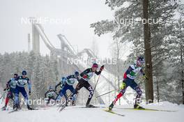 01.03.2020 Lahti, Finland (FIN): Jared Shumate (USA) - FIS world cup nordic combined, individual gundersen HS130/10km, Lahti (FIN). www.nordicfocus.com. © THIBAUT/NordicFocus. Every downloaded picture is fee-liable.