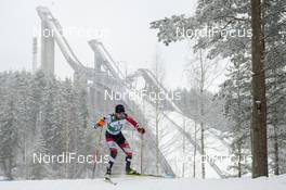 01.03.2020 Lahti, Finland (FIN): Philipp Orter (AUT) - FIS world cup nordic combined, individual gundersen HS130/10km, Lahti (FIN). www.nordicfocus.com. © THIBAUT/NordicFocus. Every downloaded picture is fee-liable.