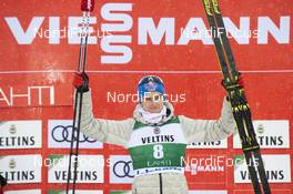 01.03.2020 Lahti, Finland (FIN): Vinzenz Geiger (GER) - FIS world cup nordic combined, individual gundersen HS130/10km, Lahti (FIN). www.nordicfocus.com. © THIBAUT/NordicFocus. Every downloaded picture is fee-liable.