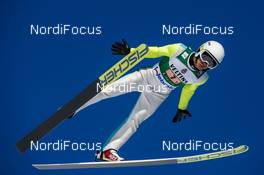 29.02.2020 Lahti, Finland (FIN): Zihe Zhao (CHN) - FIS world cup nordic combined, team sprint HS130/2x7.5km, Lahti (FIN). www.nordicfocus.com. © THIBAUT/NordicFocus. Every downloaded picture is fee-liable.