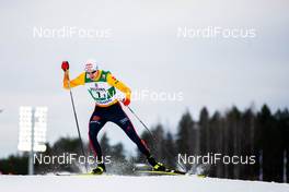 29.02.2020 Lahti, Finland (FIN): Vinzenz Geiger (GER) - FIS world cup nordic combined, team sprint HS130/2x7.5km, Lahti (FIN). www.nordicfocus.com. © Modica/NordicFocus. Every downloaded picture is fee-liable.