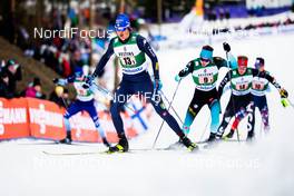 29.02.2020 Lahti, Finland (FIN): Samuel Costa (ITA) - FIS world cup nordic combined, team sprint HS130/2x7.5km, Lahti (FIN). www.nordicfocus.com. © Modica/NordicFocus. Every downloaded picture is fee-liable.