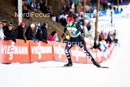 29.02.2020 Lahti, Finland (FIN): Jasper Good (USA) - FIS world cup nordic combined, team sprint HS130/2x7.5km, Lahti (FIN). www.nordicfocus.com. © Modica/NordicFocus. Every downloaded picture is fee-liable.