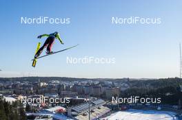 29.02.2020 Lahti, Finland (FIN): Wancheng Cai (CHN) - FIS world cup nordic combined, team sprint HS130/2x7.5km, Lahti (FIN). www.nordicfocus.com. © THIBAUT/NordicFocus. Every downloaded picture is fee-liable.