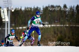 29.02.2020 Lahti, Finland (FIN): Eero Hirvonen (FIN) - FIS world cup nordic combined, team sprint HS130/2x7.5km, Lahti (FIN). www.nordicfocus.com. © Modica/NordicFocus. Every downloaded picture is fee-liable.