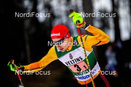 29.02.2020 Lahti, Finland (FIN): Terence Weber (GER) - FIS world cup nordic combined, team sprint HS130/2x7.5km, Lahti (FIN). www.nordicfocus.com. © Modica/NordicFocus. Every downloaded picture is fee-liable.