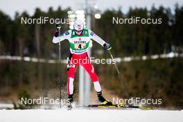 29.02.2020 Lahti, Finland (FIN): Espen Bjoernstad (NOR) - FIS world cup nordic combined, team sprint HS130/2x7.5km, Lahti (FIN). www.nordicfocus.com. © Modica/NordicFocus. Every downloaded picture is fee-liable.