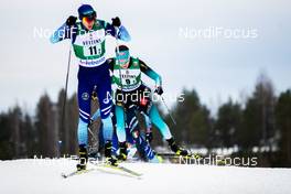 29.02.2020 Lahti, Finland (FIN): Laurent Muhlethaler (FRA) - FIS world cup nordic combined, team sprint HS130/2x7.5km, Lahti (FIN). www.nordicfocus.com. © Modica/NordicFocus. Every downloaded picture is fee-liable.