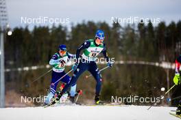 29.02.2020 Lahti, Finland (FIN): Samuel Costa (ITA) - FIS world cup nordic combined, team sprint HS130/2x7.5km, Lahti (FIN). www.nordicfocus.com. © Modica/NordicFocus. Every downloaded picture is fee-liable.