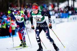 29.02.2020 Lahti, Finland (FIN): Ben Loomis (USA) - FIS world cup nordic combined, team sprint HS130/2x7.5km, Lahti (FIN). www.nordicfocus.com. © Modica/NordicFocus. Every downloaded picture is fee-liable.