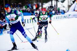 29.02.2020 Lahti, Finland (FIN): Ben Loomis (USA) - FIS world cup nordic combined, team sprint HS130/2x7.5km, Lahti (FIN). www.nordicfocus.com. © Modica/NordicFocus. Every downloaded picture is fee-liable.