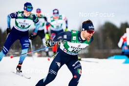 29.02.2020 Lahti, Finland (FIN): Alessandro Pittin (ITA) - FIS world cup nordic combined, team sprint HS130/2x7.5km, Lahti (FIN). www.nordicfocus.com. © Modica/NordicFocus. Every downloaded picture is fee-liable.