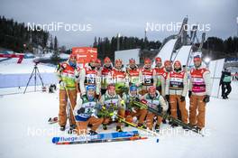 29.02.2020 Lahti, Finland (FIN): Team Germany  - FIS world cup nordic combined, team sprint HS130/2x7.5km, Lahti (FIN). www.nordicfocus.com. © THIBAUT/NordicFocus. Every downloaded picture is fee-liable.