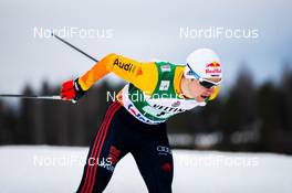 29.02.2020 Lahti, Finland (FIN): Vinzenz Geiger (GER) - FIS world cup nordic combined, team sprint HS130/2x7.5km, Lahti (FIN). www.nordicfocus.com. © Modica/NordicFocus. Every downloaded picture is fee-liable.