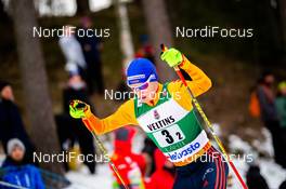 29.02.2020 Lahti, Finland (FIN): Manuel Faisst (GER) - FIS world cup nordic combined, team sprint HS130/2x7.5km, Lahti (FIN). www.nordicfocus.com. © Modica/NordicFocus. Every downloaded picture is fee-liable.