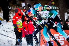 29.02.2020 Lahti, Finland (FIN): Taylor Fletcher (USA) - FIS world cup nordic combined, team sprint HS130/2x7.5km, Lahti (FIN). www.nordicfocus.com. © Modica/NordicFocus. Every downloaded picture is fee-liable.