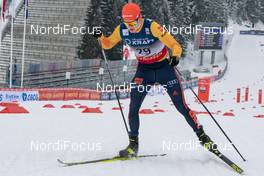 07.03.2020, Oslo, Norway (NOR): Julian Schmid (GER) - FIS world cup nordic combined, individual gundersen HS134/10km, Oslo (NOR). www.nordicfocus.com. © Volk/NordicFocus. Every downloaded picture is fee-liable.