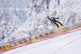27.11.2020, Ruka, Finland (FIN): Kristjan Ilves (EST) - FIS world cup nordic combined men, individual gundersen HS142/10km, Ruka (FIN). www.nordicfocus.com. © Vianney THBAUT/NordicFocus. Every downloaded picture is fee-liable.