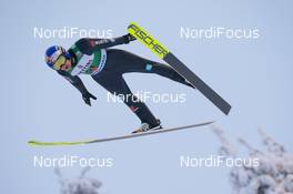 27.11.2020, Ruka, Finland (FIN): Vinzenz Geiger (GER) - FIS world cup nordic combined men, individual gundersen HS142/10km, Ruka (FIN). www.nordicfocus.com. © Vianney THBAUT/NordicFocus. Every downloaded picture is fee-liable.