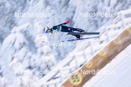 27.11.2020, Ruka, Finland (FIN): Giulio Bezzi (ITA) - FIS world cup nordic combined men, individual gundersen HS142/10km, Ruka (FIN). www.nordicfocus.com. © Vianney THBAUT/NordicFocus. Every downloaded picture is fee-liable.
