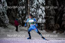29.11.2020, Ruka, Finland (FIN): Antoine Gerard (FRA) - FIS world cup nordic combined men, individual gundersen HS142/10km, Ruka (FIN). www.nordicfocus.com. © Modica/NordicFocus. Every downloaded picture is fee-liable.
