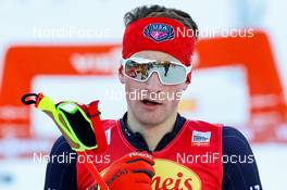 19.12.2020, Ramsau, Austria (AUT): Ben Loomis (USA) - FIS world cup nordic combined men, individual gundersen HS98/10km, Ramsau (AUT). www.nordicfocus.com. © Volk/NordicFocus. Every downloaded picture is fee-liable.