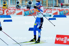 19.12.2020, Ramsau, Austria (AUT): Kristjan Ilves (EST) - FIS world cup nordic combined men, individual gundersen HS98/10km, Ramsau (AUT). www.nordicfocus.com. © Volk/NordicFocus. Every downloaded picture is fee-liable.