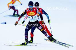 19.12.2020, Ramsau, Austria (AUT): Johannes Lamparter (AUT) - FIS world cup nordic combined men, individual gundersen HS98/10km, Ramsau (AUT). www.nordicfocus.com. © Volk/NordicFocus. Every downloaded picture is fee-liable.