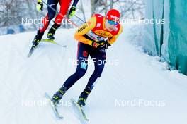 19.12.2020, Ramsau, Austria (AUT): Terence Weber (GER) - FIS world cup nordic combined men, individual gundersen HS98/10km, Ramsau (AUT). www.nordicfocus.com. © Volk/NordicFocus. Every downloaded picture is fee-liable.