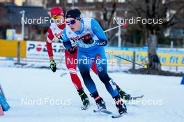 20.12.2020, Ramsau, Austria (AUT): Gael Blondeau (FRA) - FIS world cup nordic combined men, individual gundersen HS98/10km, Ramsau (AUT). www.nordicfocus.com. © Volk/NordicFocus. Every downloaded picture is fee-liable.