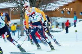 20.12.2020, Ramsau, Austria (AUT): Vinzenz Geiger (GER) - FIS world cup nordic combined men, individual gundersen HS98/10km, Ramsau (AUT). www.nordicfocus.com. © Volk/NordicFocus. Every downloaded picture is fee-liable.
