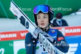 18.12.2020, Ramsau, Austria (AUT): Lena Brocard (FRA) - FIS world cup nordic combined women, individual gundersen HS98/5km, Ramsau (AUT). www.nordicfocus.com. © Volk/NordicFocus. Every downloaded picture is fee-liable.
