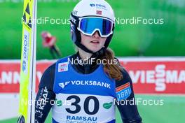 18.12.2020, Ramsau, Austria (AUT): Gyda Westvold Hansen (NOR) - FIS world cup nordic combined women, individual gundersen HS98/5km, Ramsau (AUT). www.nordicfocus.com. © Volk/NordicFocus. Every downloaded picture is fee-liable.