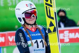18.12.2020, Ramsau, Austria (AUT): Tess Arnone (USA) - FIS world cup nordic combined women, individual gundersen HS98/5km, Ramsau (AUT). www.nordicfocus.com. © Volk/NordicFocus. Every downloaded picture is fee-liable.