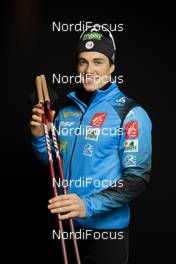 10.12.2020, Davos, Switzerland, (SUI): Lucas Chanavat (FRA) - FIS world cup cross-country, photoshooting, Davos (SUI). www.nordicfocus.com. © Modica/NordicFocus. Every downloaded picture is fee-liable.