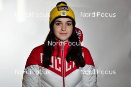 18.12.2020, Ramsau, Austria, (AUT): Sofia Tikhonova (RUS) - FIS world cup ski jumping women, photoshooting, Ramsau (AUT). www.nordicfocus.com. © Reichert/NordicFocus. Every downloaded picture is fee-liable.