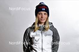 18.12.2020, Ramsau, Austria, (AUT): Jenny Rautionaho (FIN) - FIS world cup ski jumping women, photoshooting, Ramsau (AUT). www.nordicfocus.com. © Reichert/NordicFocus. Every downloaded picture is fee-liable.
