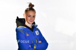 18.12.2020, Ramsau, Austria, (AUT): Sofia Tikhonova (RUS) - FIS world cup ski jumping women, photoshooting, Ramsau (AUT). www.nordicfocus.com. © Reichert/NordicFocus. Every downloaded picture is fee-liable.
