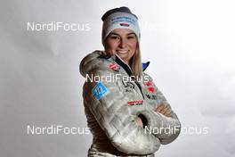 18.12.2020, Ramsau, Austria, (AUT): Anna Rupprecht (GER) - FIS world cup ski jumping women, photoshooting, Ramsau (AUT). www.nordicfocus.com. © Reichert/NordicFocus. Every downloaded picture is fee-liable.
