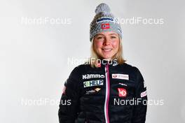 18.12.2020, Ramsau, Austria, (AUT): Maren Lundby (NOR) - FIS world cup ski jumping women, photoshooting, Ramsau (AUT). www.nordicfocus.com. © Reichert/NordicFocus. Every downloaded picture is fee-liable.