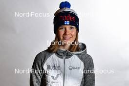18.12.2020, Ramsau, Austria, (AUT): Susanna Forsstroem (FIN) - FIS world cup ski jumping women, photoshooting, Ramsau (AUT). www.nordicfocus.com. © Reichert/NordicFocus. Every downloaded picture is fee-liable.